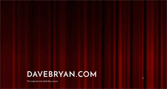 Desktop Screenshot of davebryan.com